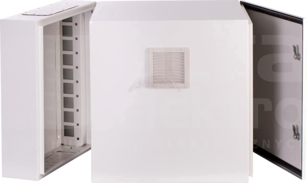 SWKD 19 12Ux600x400mm IP54 biały Szafa wisząca dwudz.wewn.drzwi pełne