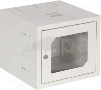 SZW 10 4Ux310x300mm szary Szafa wisząca drzwi z szybą