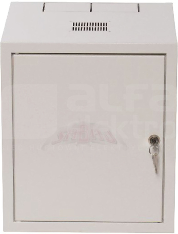 SZW 10 6Ux310x300mm IP30 szary Szafa wisząca drzwi pełne