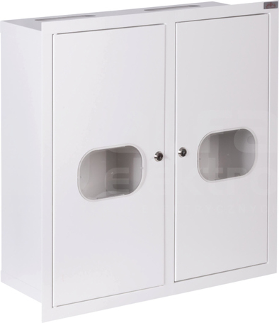 RL-2L 24 zamki+szyba Rozdzielnica podtynkowa licznikowa 2x3F metalowa