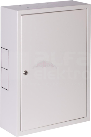 SZW SIMPLE 19 3Ux555x400mm biały IP30 Szafa rack wisząca drzwi pełne