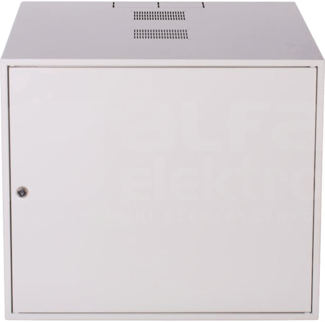SZW SIMPLE 19 9Ux555x600mm biały IP30 Szafa rack wisząca drzwi pełne