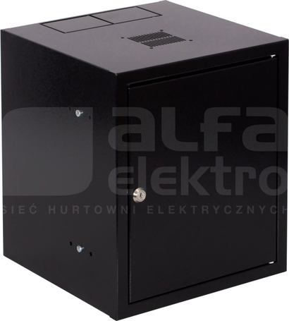 SZW 10 6Ux310x300mm czarny Szafa wisząca drzwi pełne