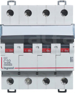 DX3 4P C32A 10kA Wyłącznik nadprądowy