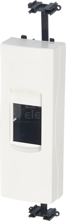 DLP-N 2M S300 65mm biały Uchwyt z pokrywą