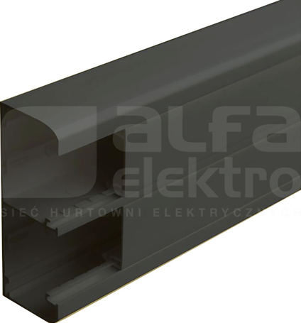 DLP-N 50x130mm czarny Kanał kablowy naścienny