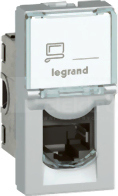 M45 1M 1xRJ45 STP kat.6A aluminium Gniazdo teleinformatyczne