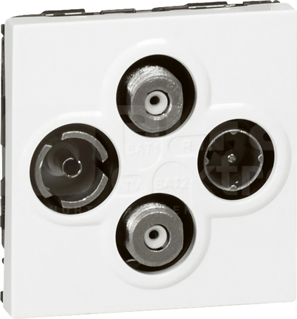 M45 2M Gniazdo RTV-SAT-SAT