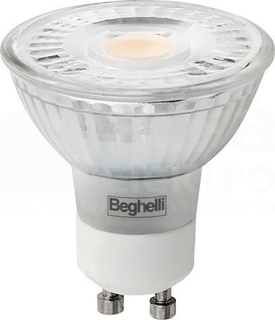 SPOT GLASS 6W/4000K GU10 500lm 30D Źródło LED