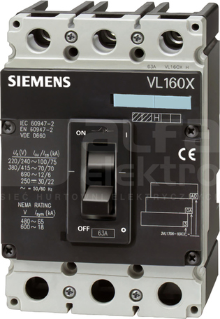 SENTRON 3VL93008BM00 Osłona przezroczysta