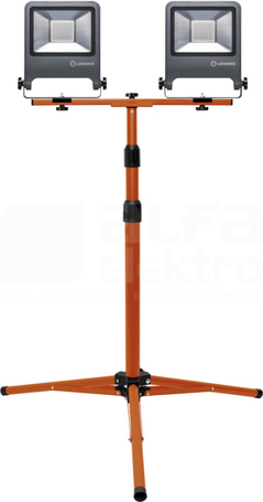 LED WORKLIGHT TRIPOD 2x50W/840 9000lm 120D IP65 Naświetlacz LED ze statywem
