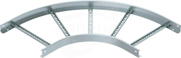 LB 90 640 R3 FS Łuk drabiny kablowej 90st