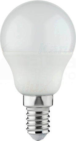 BILO 4,5W/3000K 470lm E14 kulka Źródło LED (F)