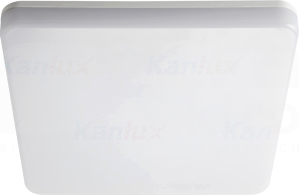 VARSO HI LED 36W/4000K 3600lm 120D IP54 Plafon LED kwadratowy z czujnikiem ruchu