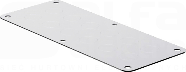 KX RAL7035 IP55 Płyta kołnierzowa metalowa
