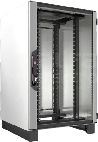 VX IT 19" 1200x800x800 Szafa sieciowo-serwerowa z drzwiami przeszklonymi metalowa