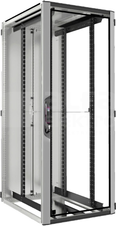 VX IT 19" 800x2000x1000mm Szafa serwerowa z drzwiami przeszklonymi metalowa