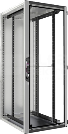 19" VX IT Drzwi przednie przeszklone Szafa sieciowa/serwerowa metalowa