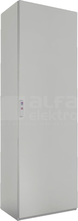 VX SE 600x1800x400 RAL7035 IP55 Szafa z płytą montażową metalowa