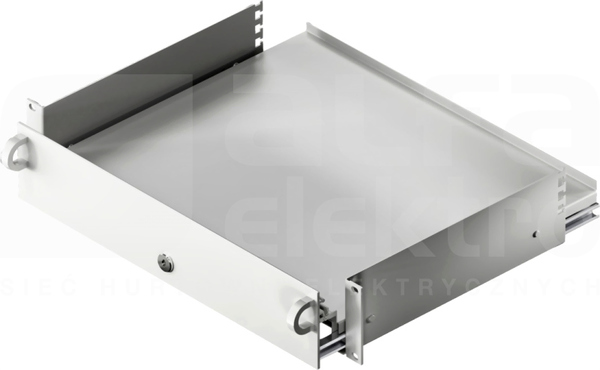 DK RAL7035 Szuflada klawiatury