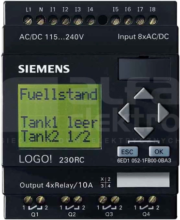 LOGO 230RC 8DI/4DO Moduł logiczny