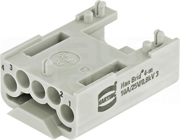 HAN BIRD 2 10A 50V Wkład stykowy do złącz męski