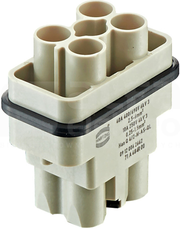 HAN Q 40A 2,5-6mm2 Wkład stykowy do złącz męski