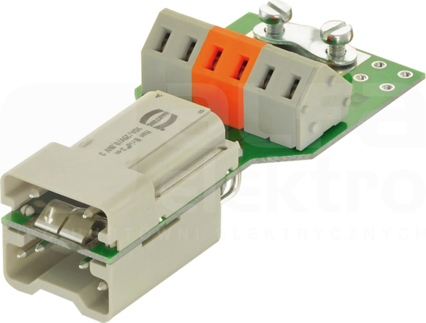 HAN BIRD 6 10A 50V Wkład stykowy do złącz męski