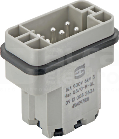 HAN Q 16A 500V 0,25-1,5mm2 Wkład stykowy do złącz męski