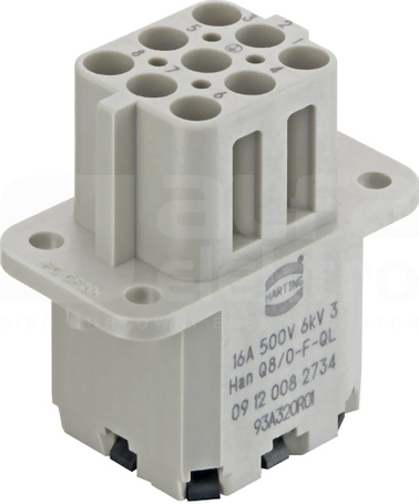 HAN Q 16A 500V 0,25-1,5mm2 Wkład stykowy do złącz żeński