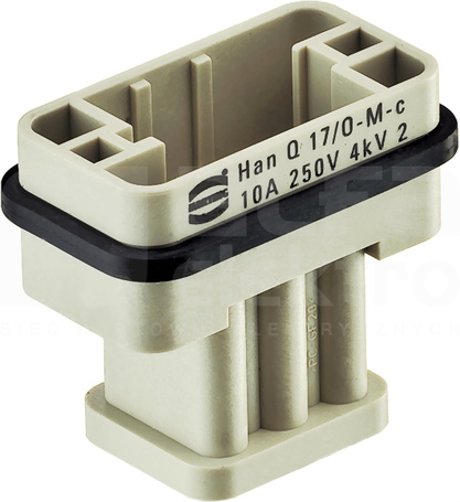 HAN Q 10A 160V 0,14-2,5mm2 Wkład stykowy do złącz męski