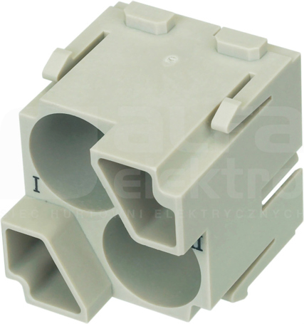 HAN MODULAR 2 Wkład stykowy do złącz męski