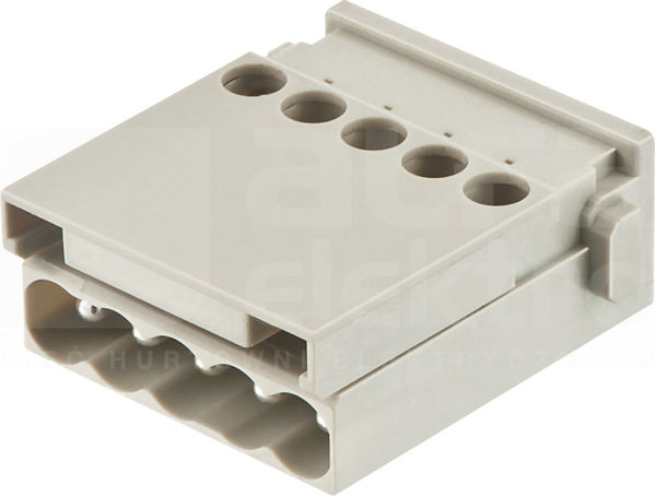 HAN MODULAR 5 16A 0,5-2,5mm2 Wkład stykowy do złącz męski