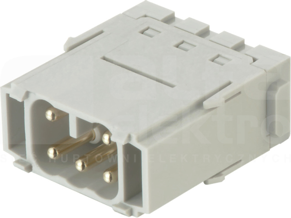HAN MODULAR 5 16A 400V 0,14-2,5mm2 Wkład stykowy do złącz męski
