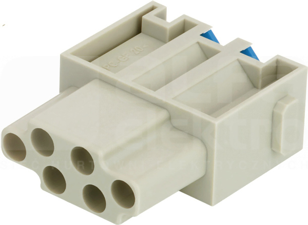 HAN MODULAR 6 16A 500V 0,5-2,5mm2 Wkład stykowy do złącz żeński