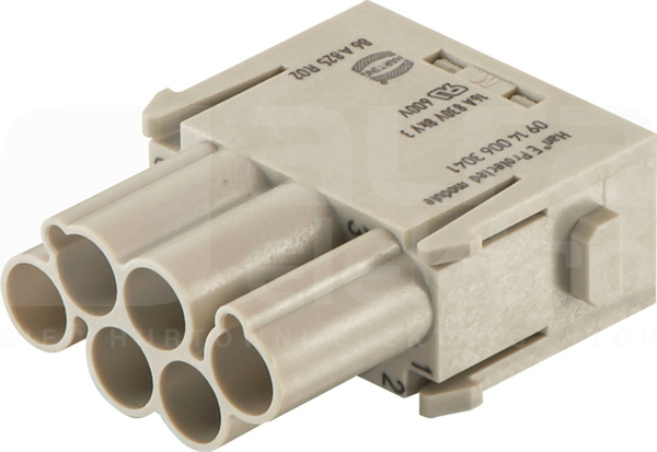 HAN MODULAR 6 16A 830V 0,14-4mm2 Wkład stykowy do złącz męski