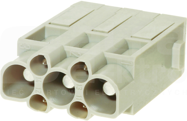 HAN MODULAR 40A 830V 0,14-6mm2 Wkład stykowy do złącz męski