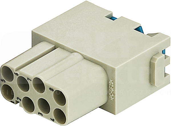 HAN MODULAR 8 16A 400V 0,5-2,5mm2 Wkład stykowy do złącz żeński
