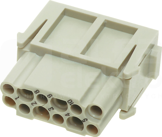 HAN MODULAR 12 10A 250V 0,14-2,5mm2 Wkład stykowy do złącz żeński