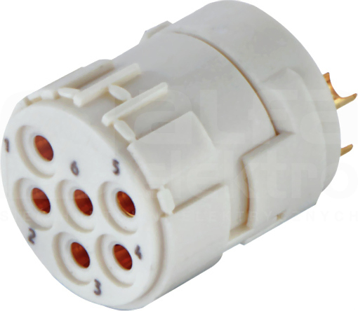 HAN M23 06 FEMALE -L Wkład stykowy do złącz żeński