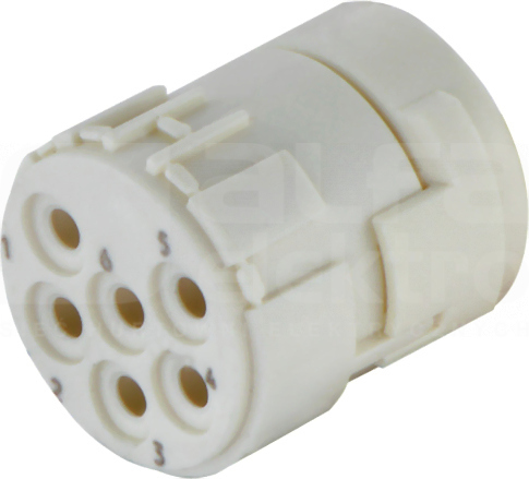 HAN M23 6-pin 300V 20A Złącze zaciskane żeńskie