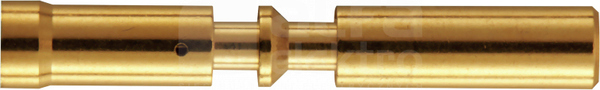 HAN M23 P 2mm 2,5-4mm2 Au Kontakt zaciskany żeński