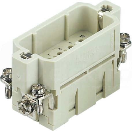 HAN 10A 16A 250V 0,14-4mm2 Wkład stykowy do złącz męski