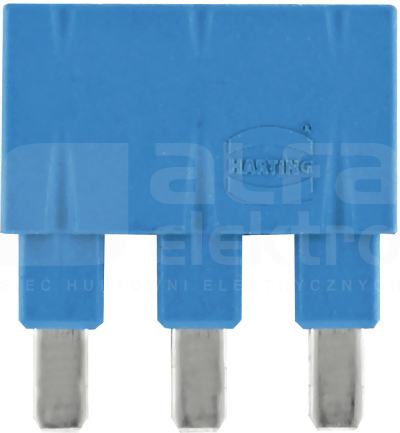 HAN-ES 1x3 16A niebieski Mostek