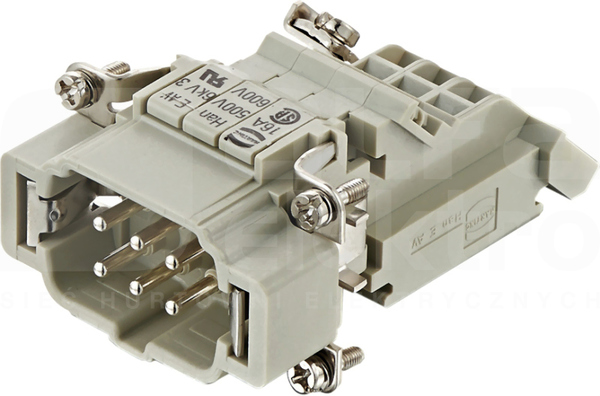 HAN 6E 16A 500V 0,2-2,5mm2 Wkład stykowy do złącz męski