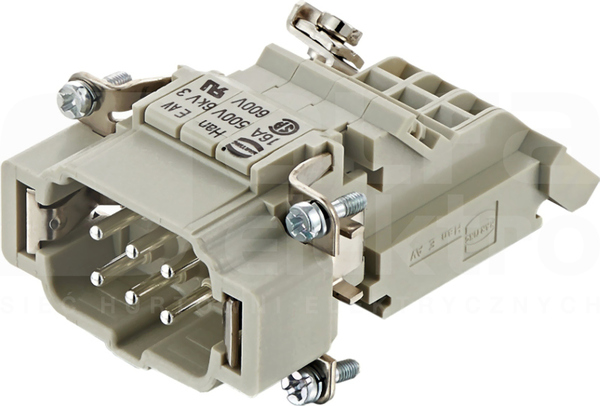 HAN 6E 16A 500V 0,2-2,5mm2 Wkład stykowy do złącz męski