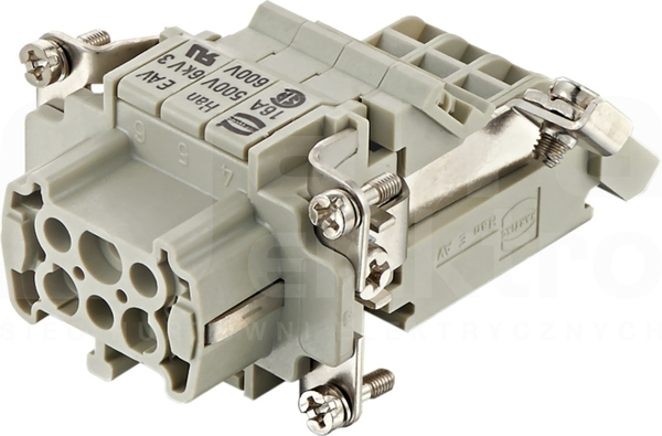HAN 6ES 16A 500V 0,14-2,5mm2 Wkład stykowy do złącz żeński