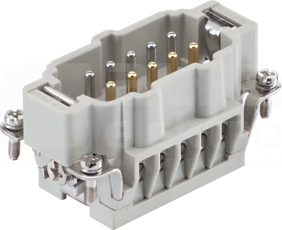 HAN 10E 16A 400V 1-2,5mm2 Element mocujący wkładów styk.męski