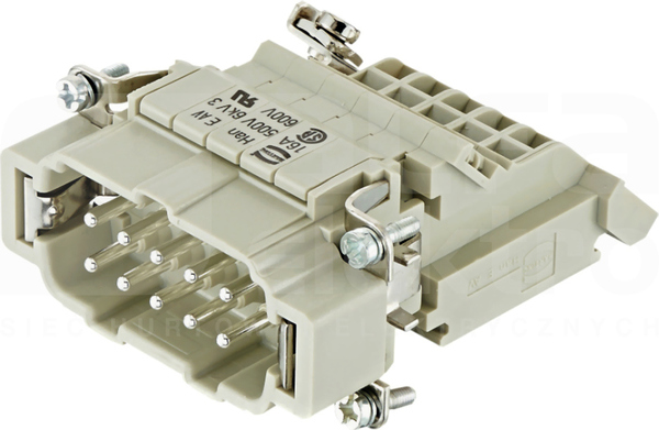 HAN 10E 16A 500V 0,2-2,5mm2 Wkład stykowy do złącz męski
