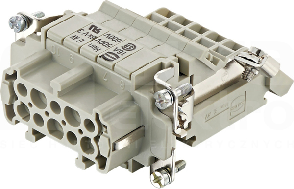 HAN 10E 16A 500V 0,2-2,5mm2 Wkład stykowy do złącz żeński